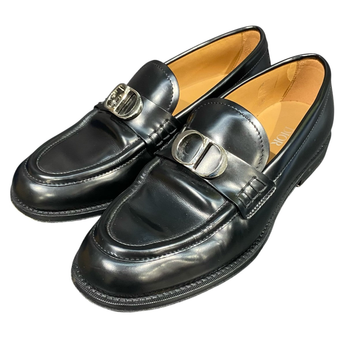 DIOR GRANVILLE CDロゴローファFA1123 古着・中古-1枚目のアイテム画像