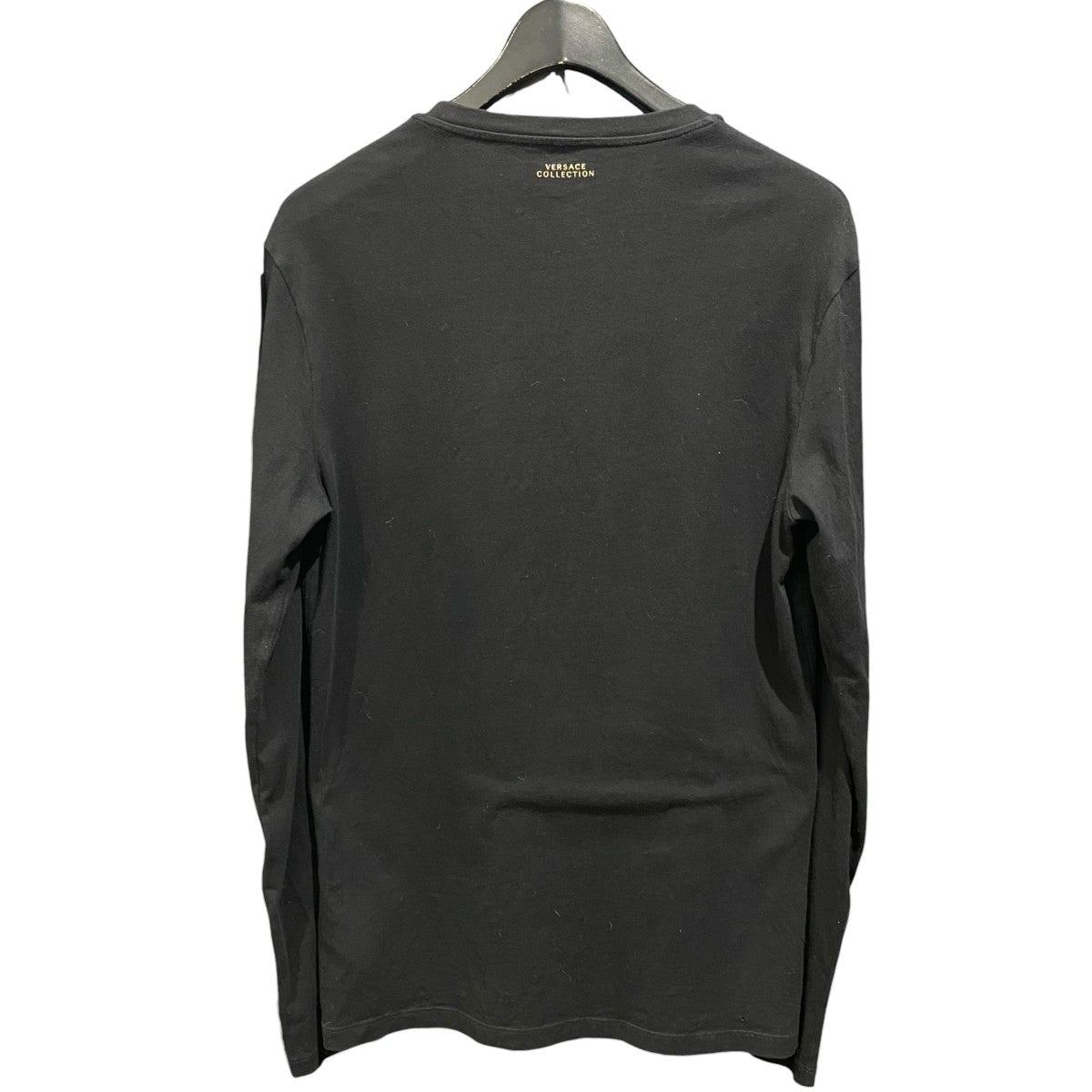 Versace Collection スタッズメデューサロゴ 長袖TシャツV800670 古着・中古-2枚目のアイテム画像