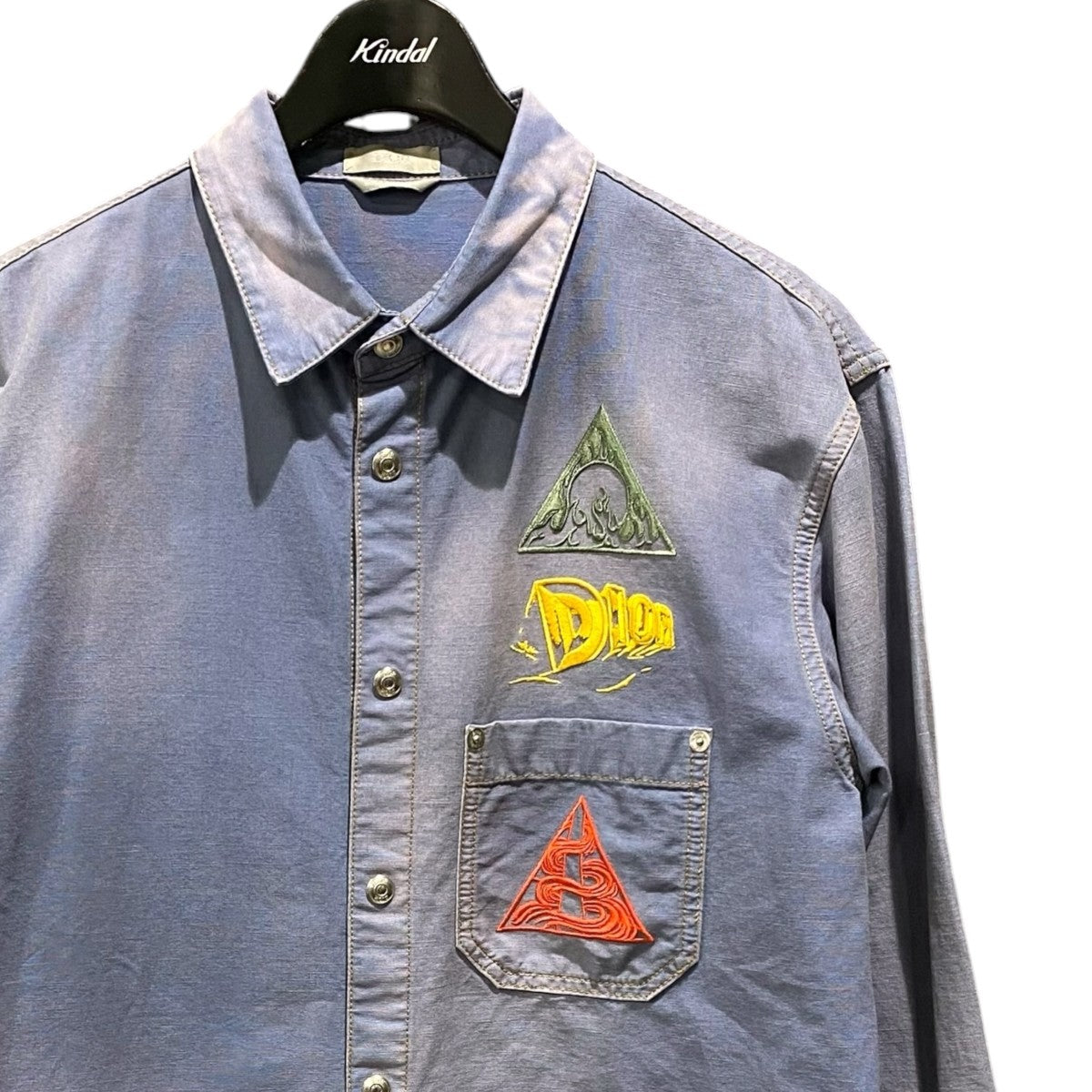 DIOR Cotton denim shirt013D580E324X 古着・中古-3枚目のアイテム画像