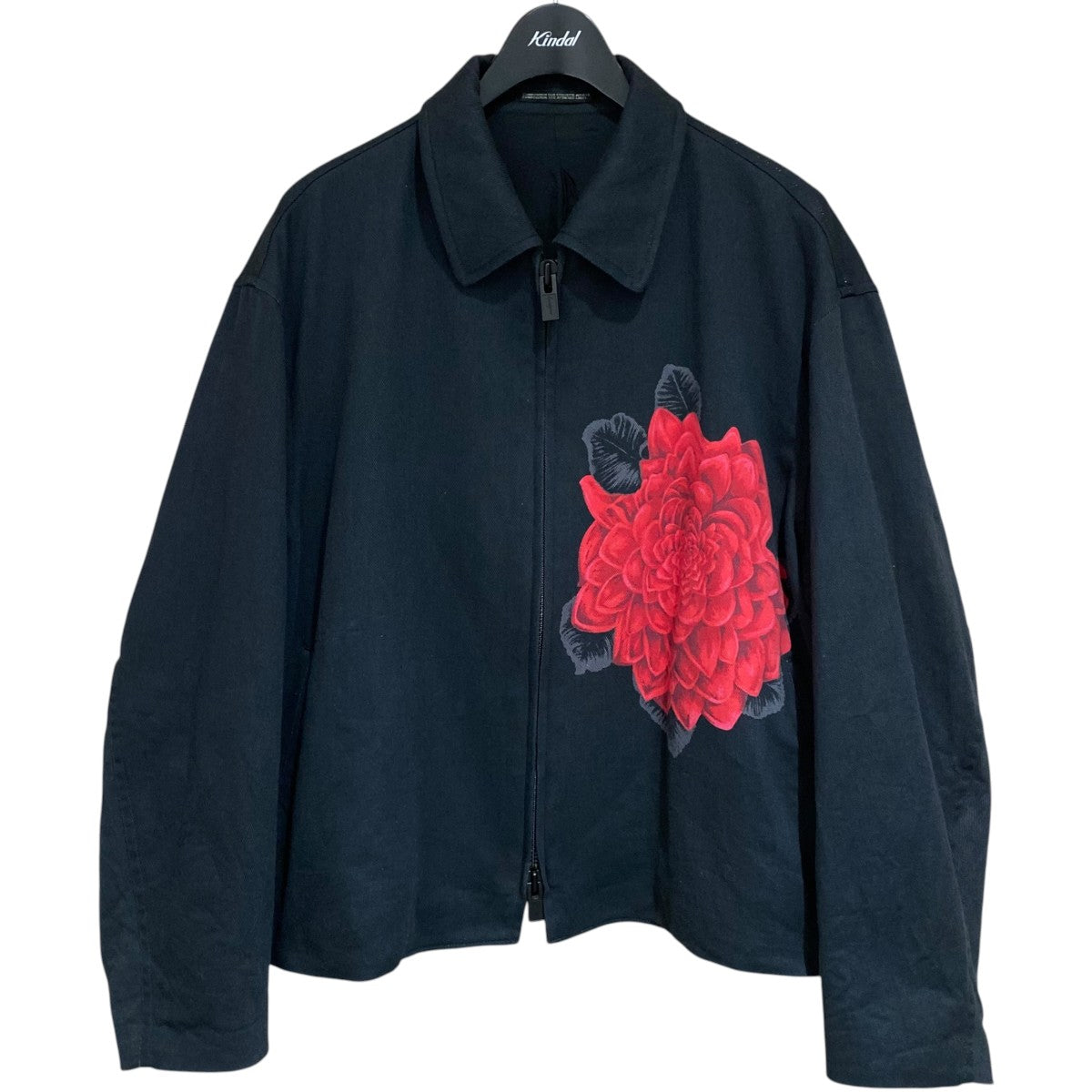 Y’S for men FLOWER PRINT SHORT BLOUSON DAHLIAMR-Y60-010 古着・中古-1枚目のアイテム画像
