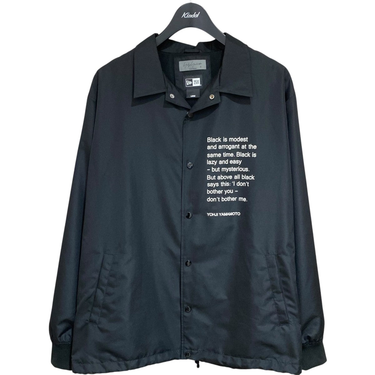 Yohji Yamamoto pour homme×New Era DAHLIA COACH JACKETHZ-Y90-900 古着・中古-2枚目のアイテム画像