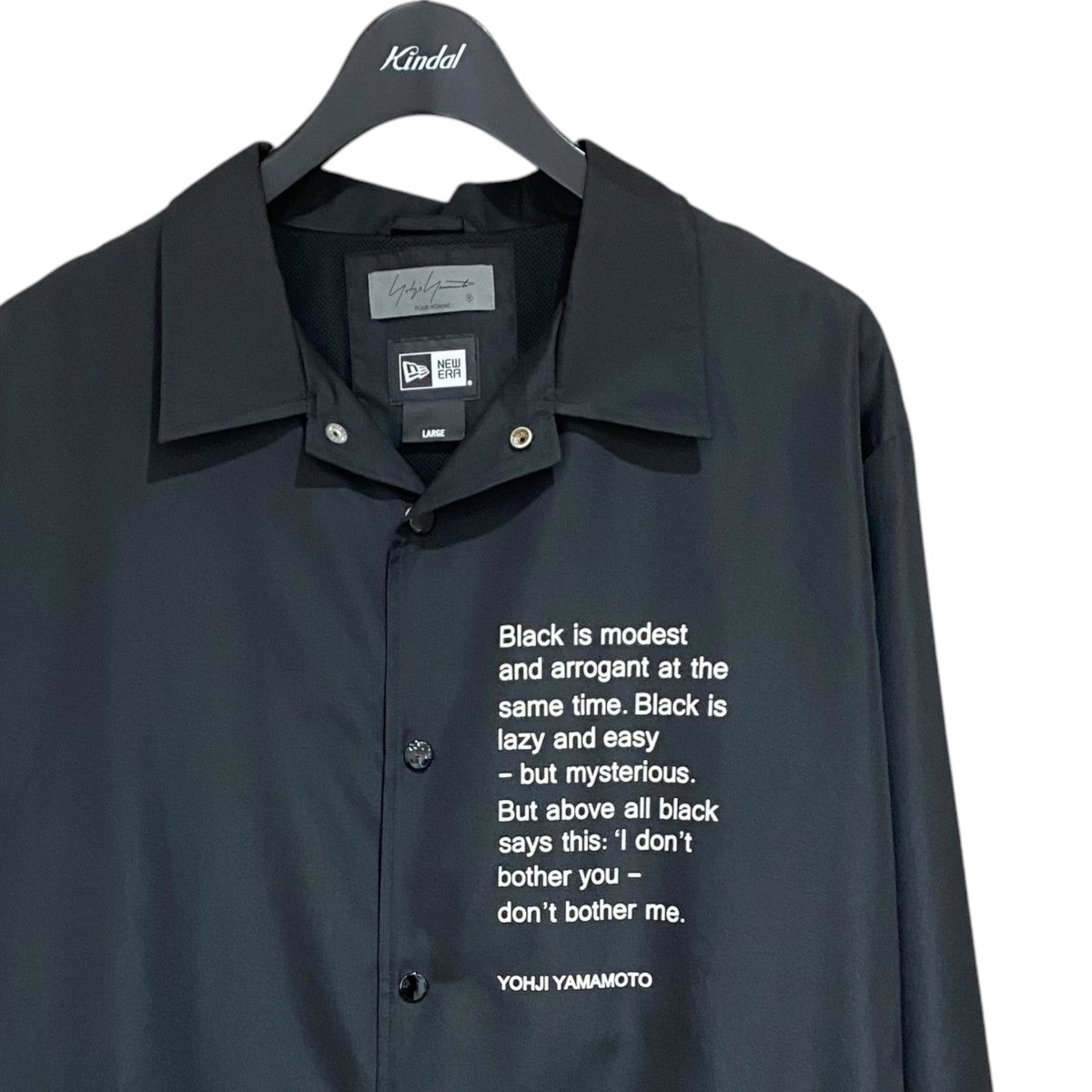 Yohji Yamamoto pour homme×New Era DAHLIA COACH JACKETHZ-Y90-900 古着・中古-3枚目のアイテム画像