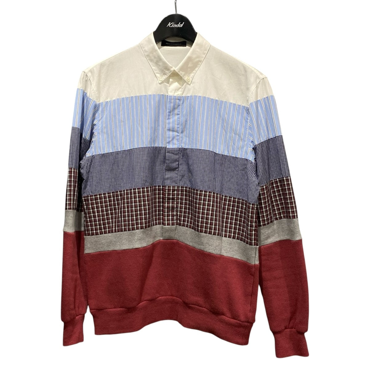 KRIS VAN ASSCHE 切替シャツ132SH136 古着・中古-1枚目のアイテム画像