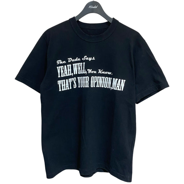 sacai(サカイ) BIG LEBOWSKI T-Shirt20-0056S 20-0056S ブラック
