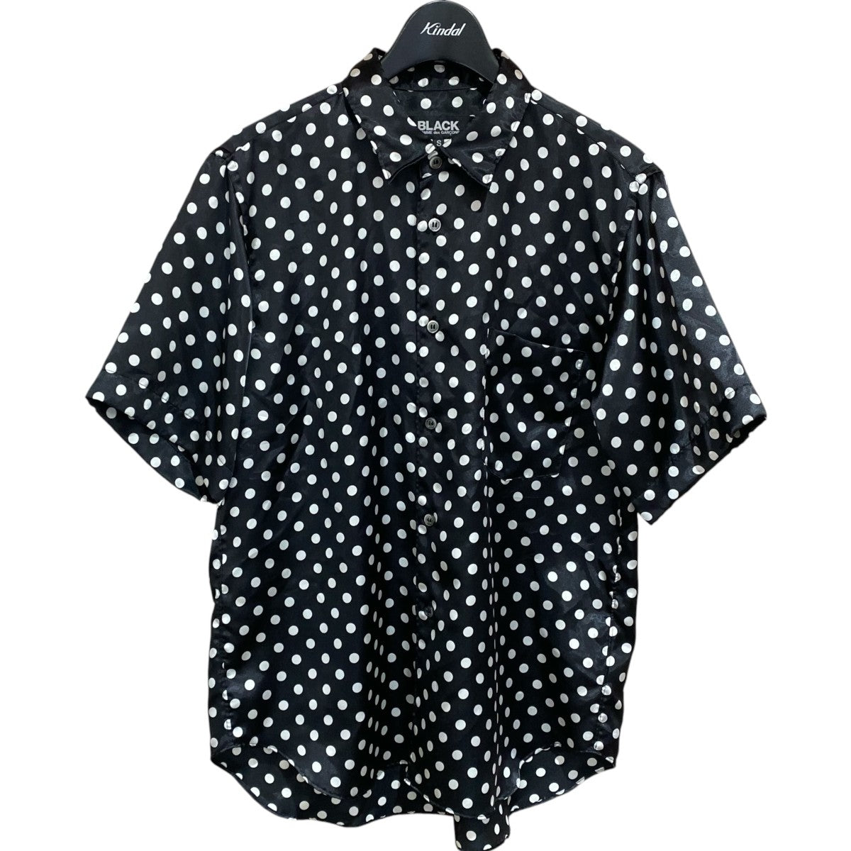 BLACK COMME des GARCONS POLKA DOT SHIRT1K-B018 古着・中古-1枚目のアイテム画像