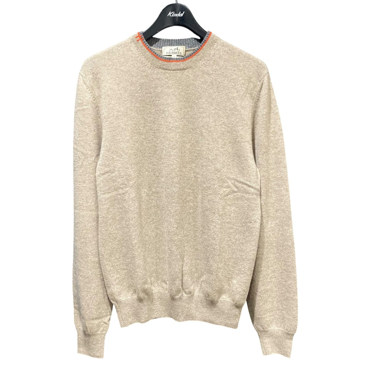 HERMES ■カシミヤニット 古着・中古-1枚目のアイテム画像