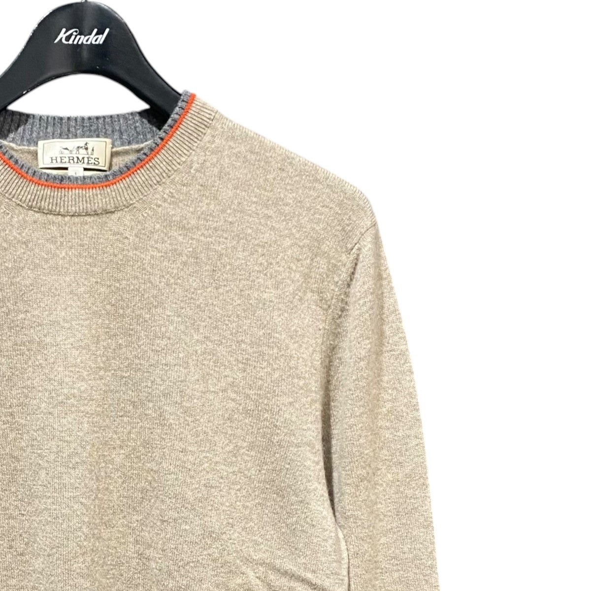 HERMES ■カシミヤニット 古着・中古-3枚目のアイテム画像
