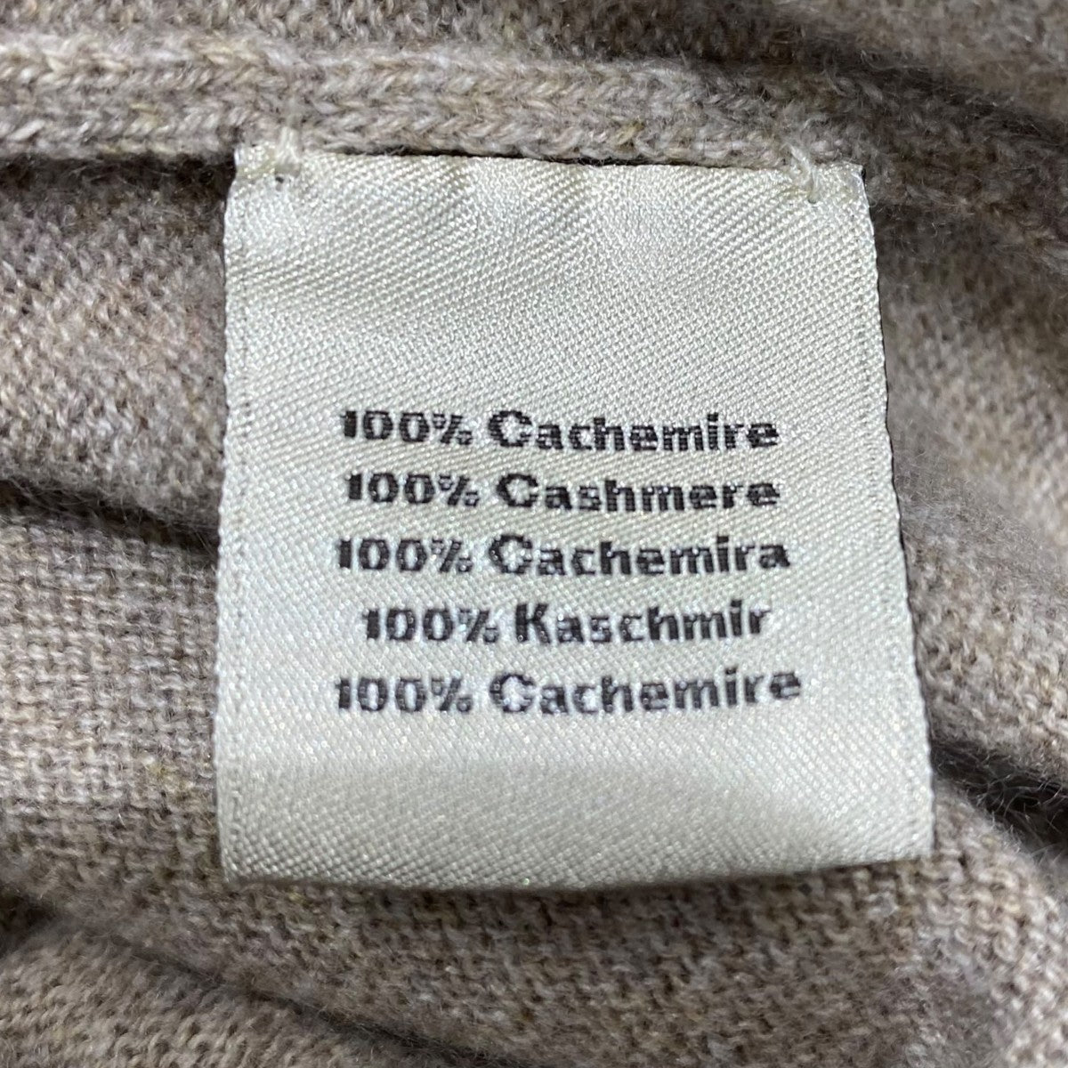 HERMES ■カシミヤニット 古着・中古-6枚目のアイテム画像