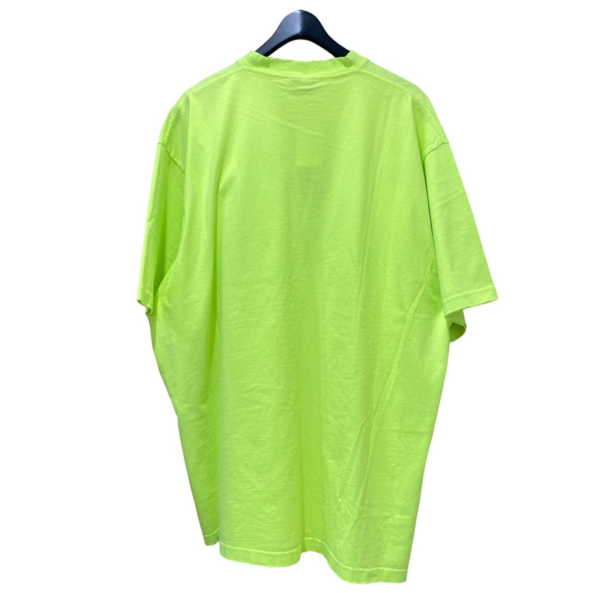 ダメージ加工ロゴTシャツ651795