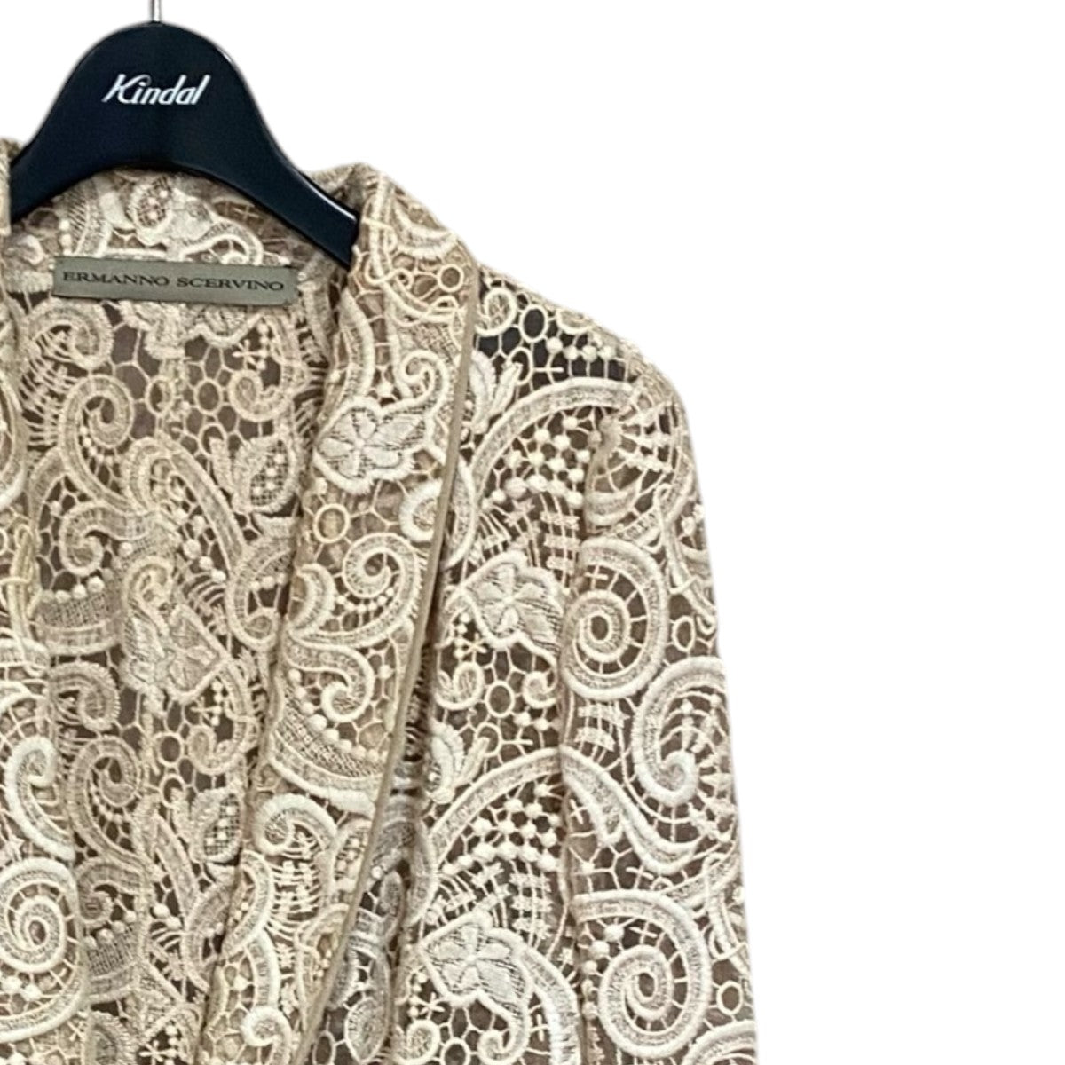 ERMANNO SCERVINO レースジャケット 古着・中古-3枚目のアイテム画像