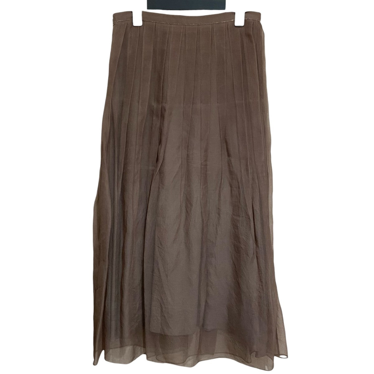 シルクプリーツスカート