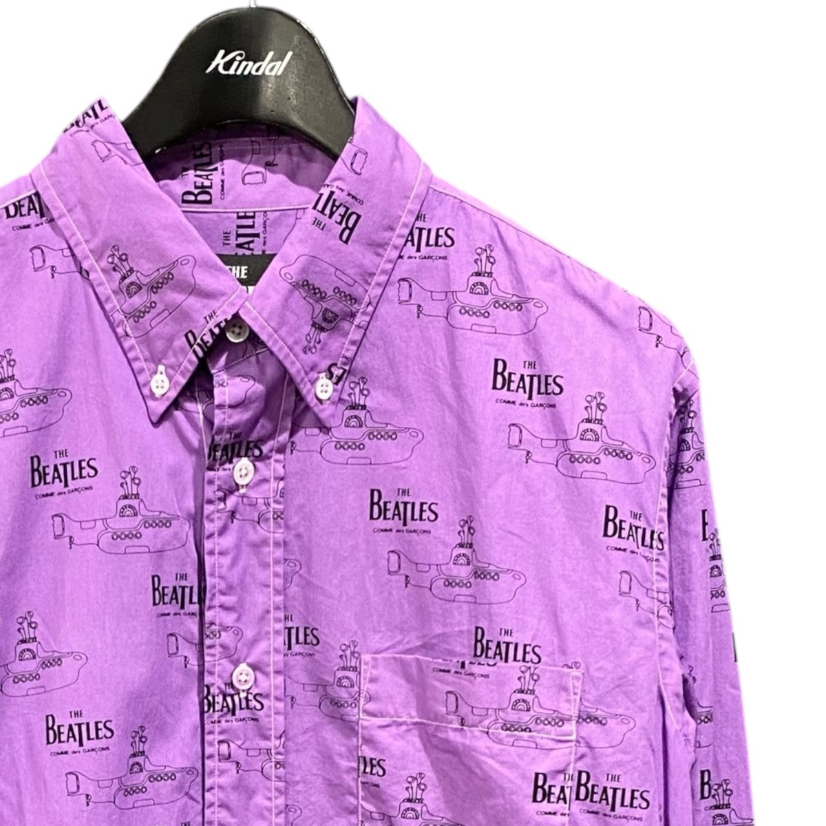 COMME des GARCONS×THE BEATLES グラフィックシャツVH-B002 古着・中古-3枚目のアイテム画像