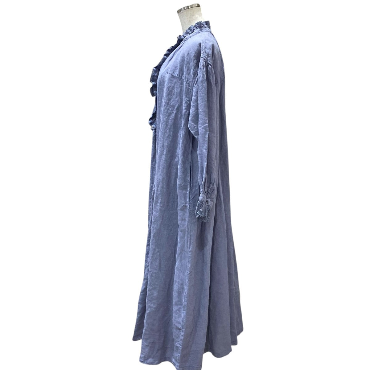 リネン×レース　ドレス01233-1023