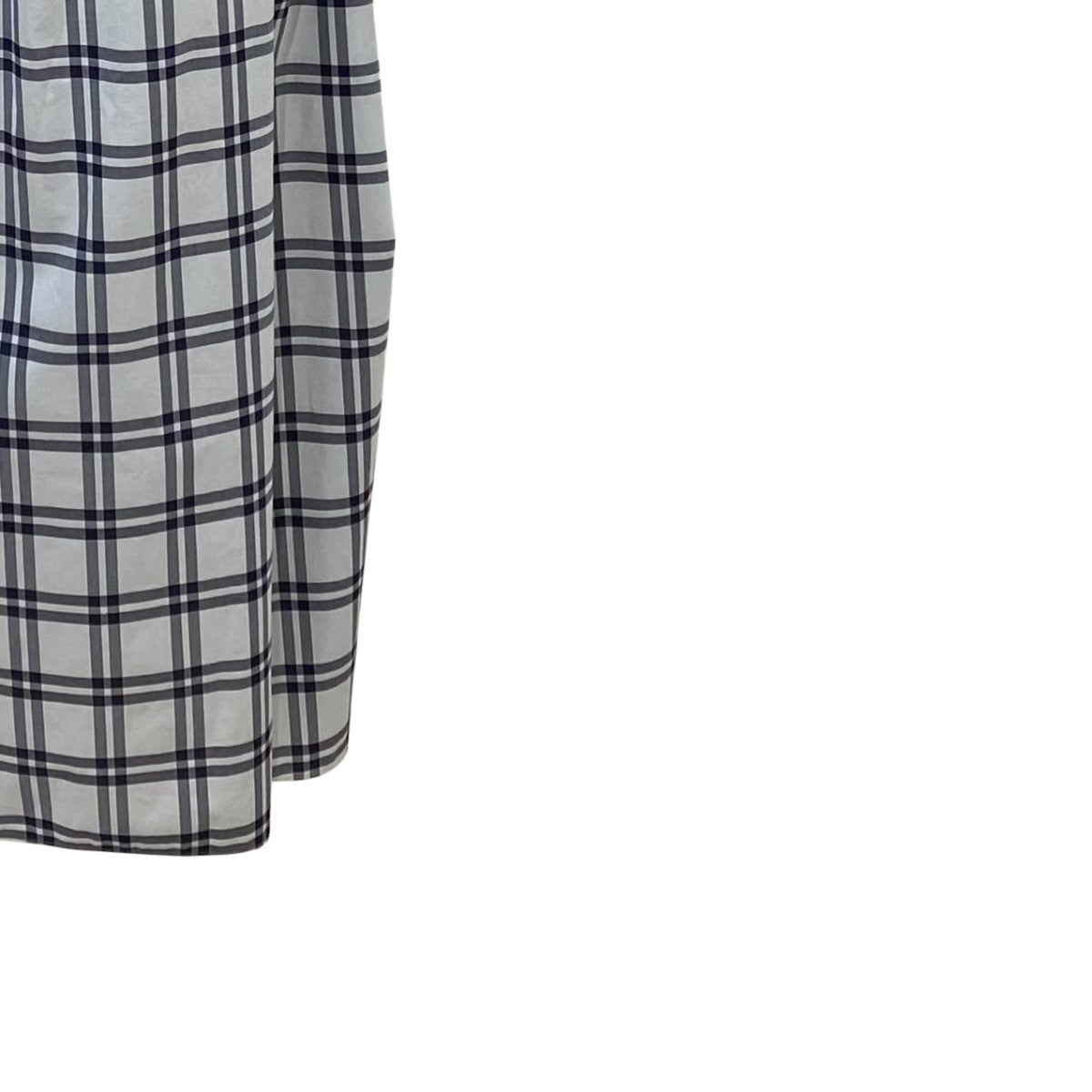 CHECKED BIB FRONT SHIRT DRESS202-15117