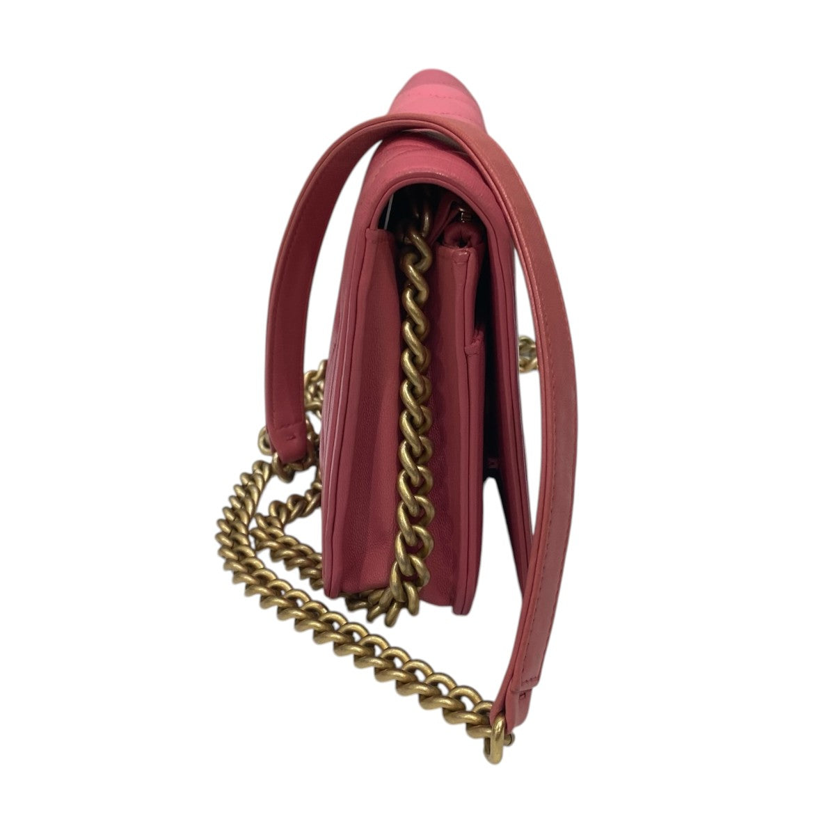 CHANEL(シャネル) ボーイシャネル チェーンウォレット 2802**** ピンク
