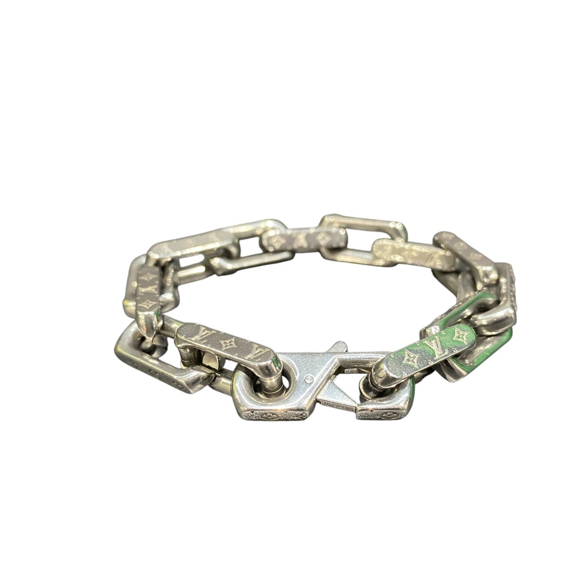 LOUIS VUITTON ブレスレット チェーンモノグラムM00308 古着・中古-2枚目のアイテム画像
