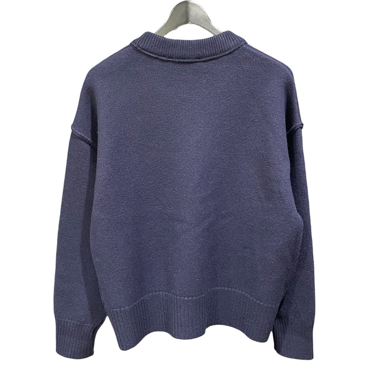 AMI PARIS ハートロゴニットUKS006.018 古着・中古-2枚目のアイテム画像