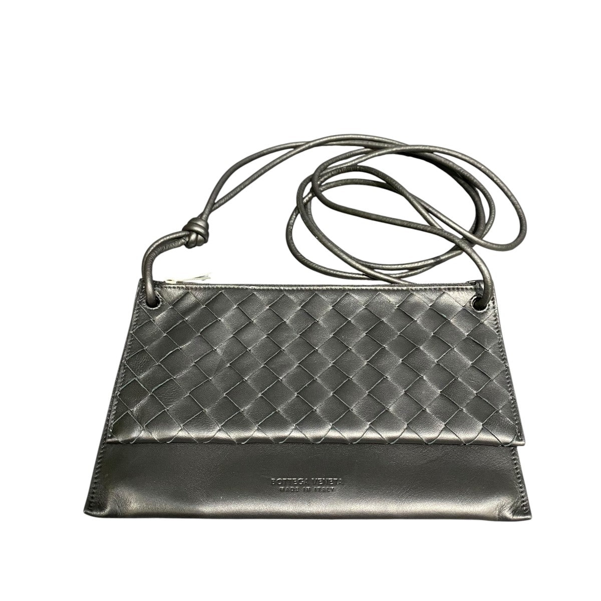 BOTTEGA VENETA イントレチャートショルダーバッグ 古着・中古-1枚目のアイテム画像