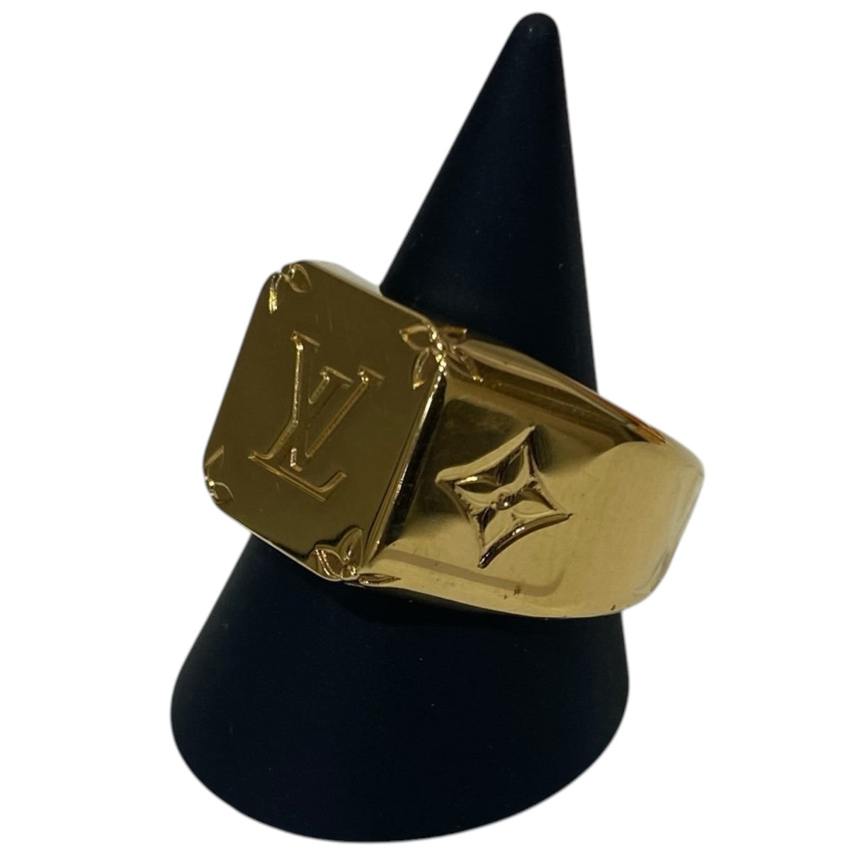 LOUIS VUITTON モノグラムシグネットリングM80191 古着・中古-1枚目のアイテム画像