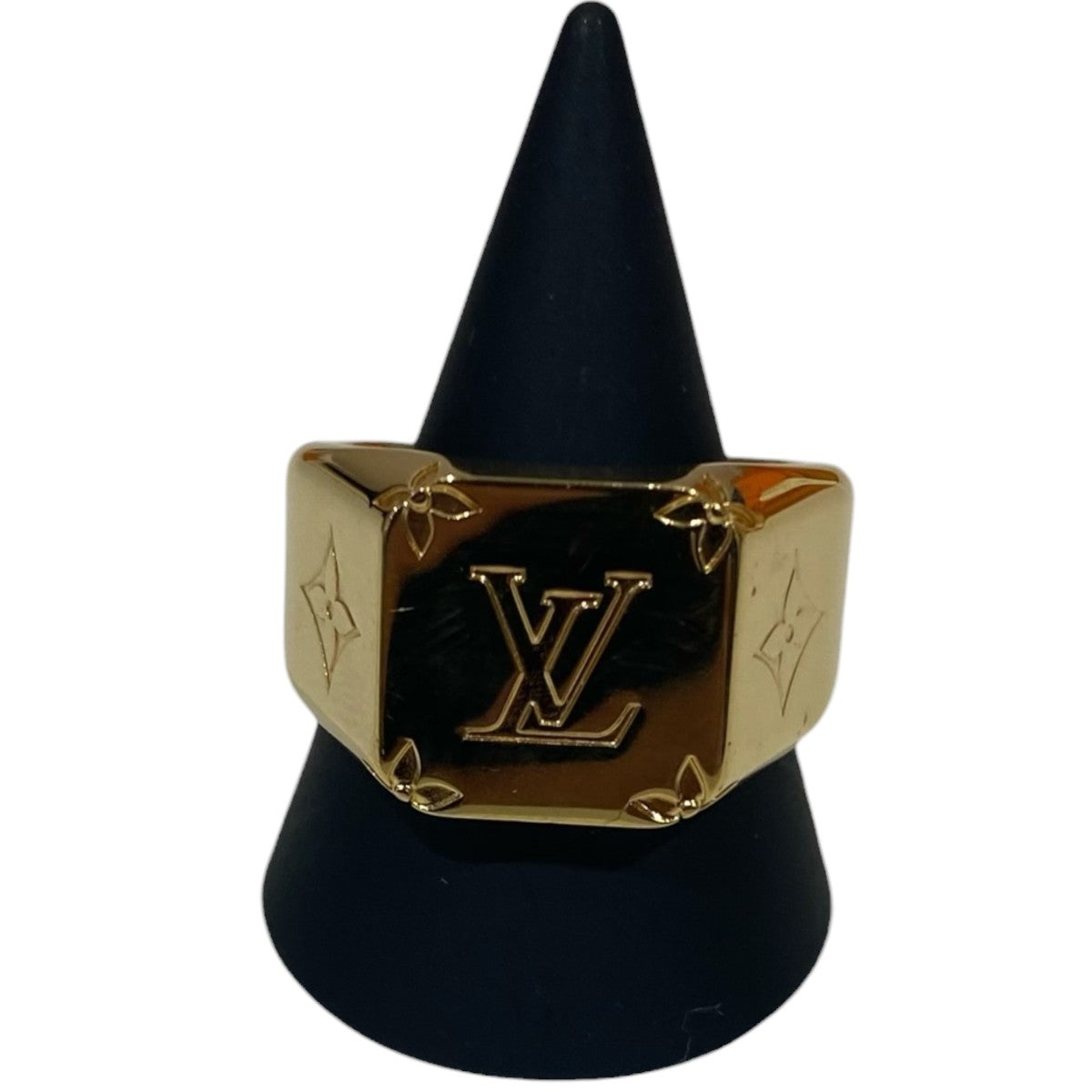 LOUIS VUITTON モノグラムシグネットリングM80191 古着・中古-2枚目のアイテム画像