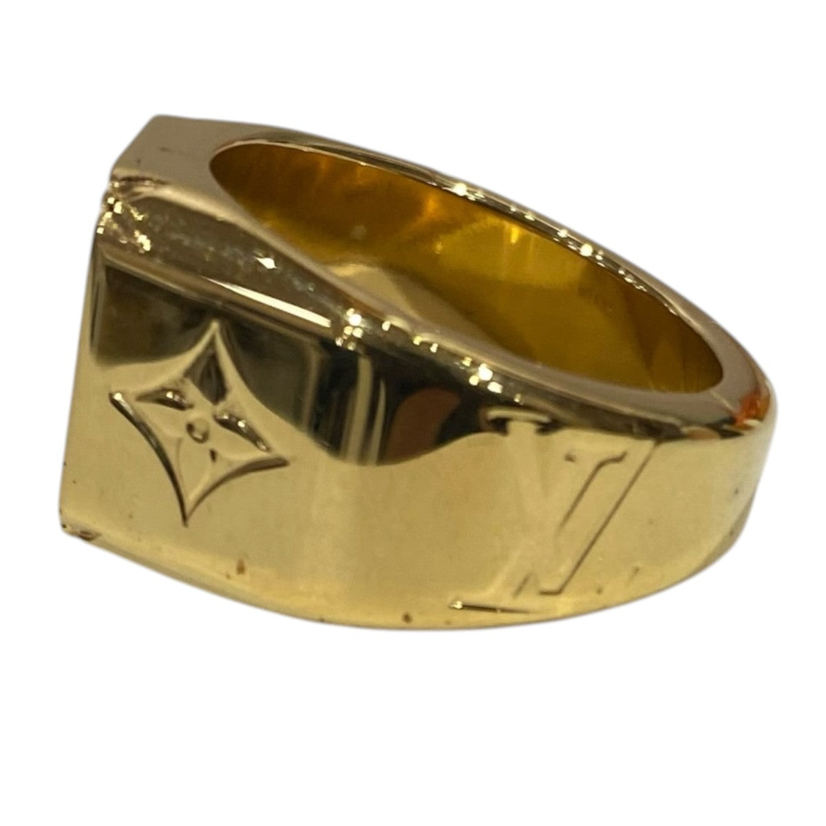 LOUIS VUITTON モノグラムシグネットリングM80191 古着・中古-4枚目のアイテム画像