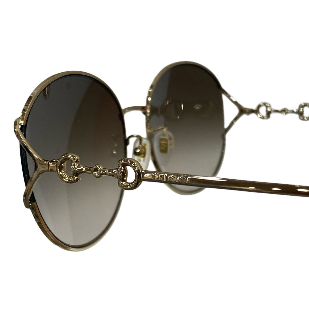 GUCCI(グッチ) ホースビットサングラスGG1017SK GG1017SK ゴールド
