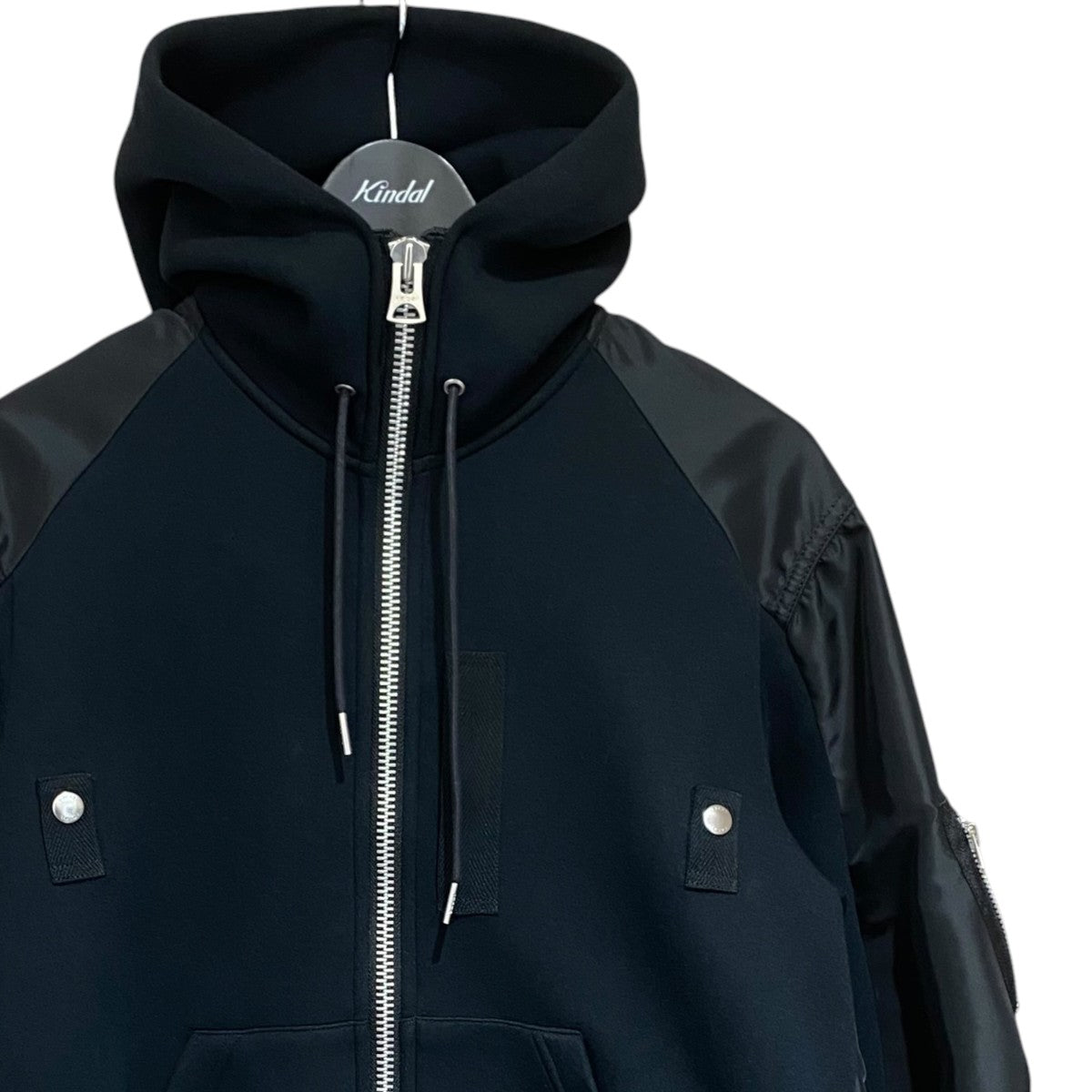 sacai Sponge Sweat Hoodie26-03948M 古着・中古-3枚目のアイテム画像