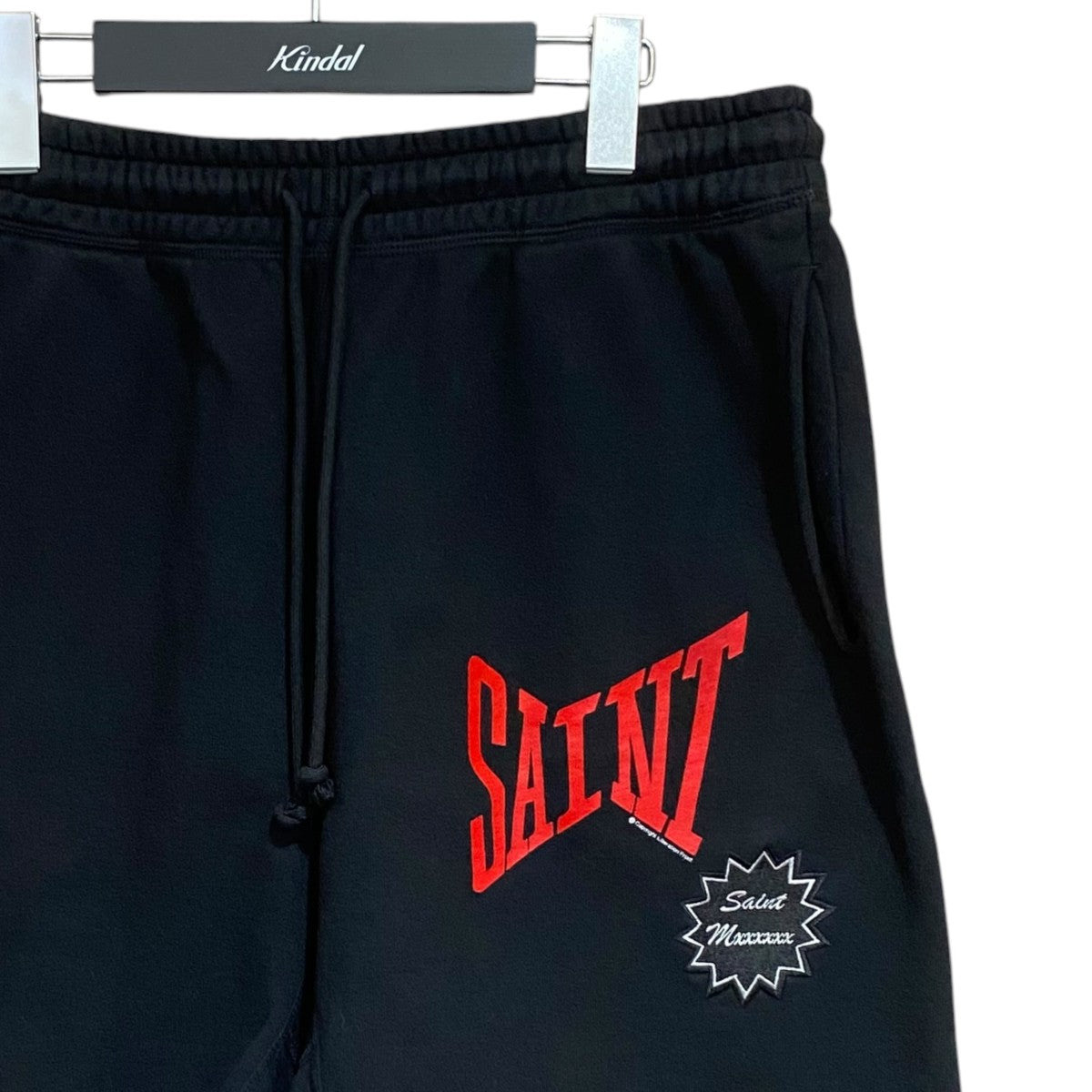 SAINT MICHAEL SWEAT SHORTS ／ヴィンテージ加工SM-YS8-0000-046 古着・中古-3枚目のアイテム画像
