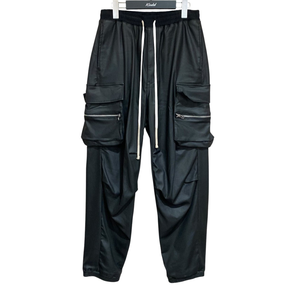 COATING FRONT ZIP PANTS23A-PTL025-DS