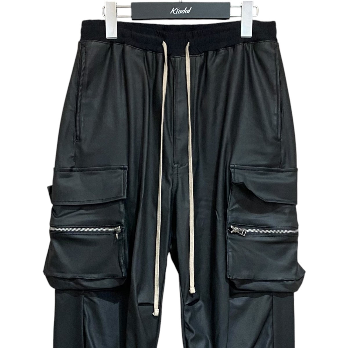 COATING FRONT ZIP PANTS23A-PTL025-DS