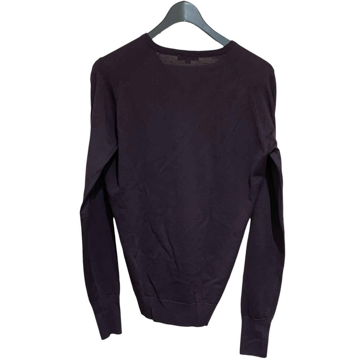 JOHN SMEDLEY Vネックニット 古着・中古-2枚目のアイテム画像