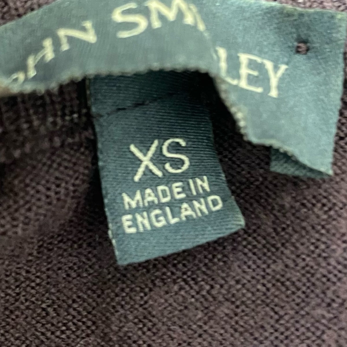 JOHN SMEDLEY Vネックニット 古着・中古-6枚目のアイテム画像