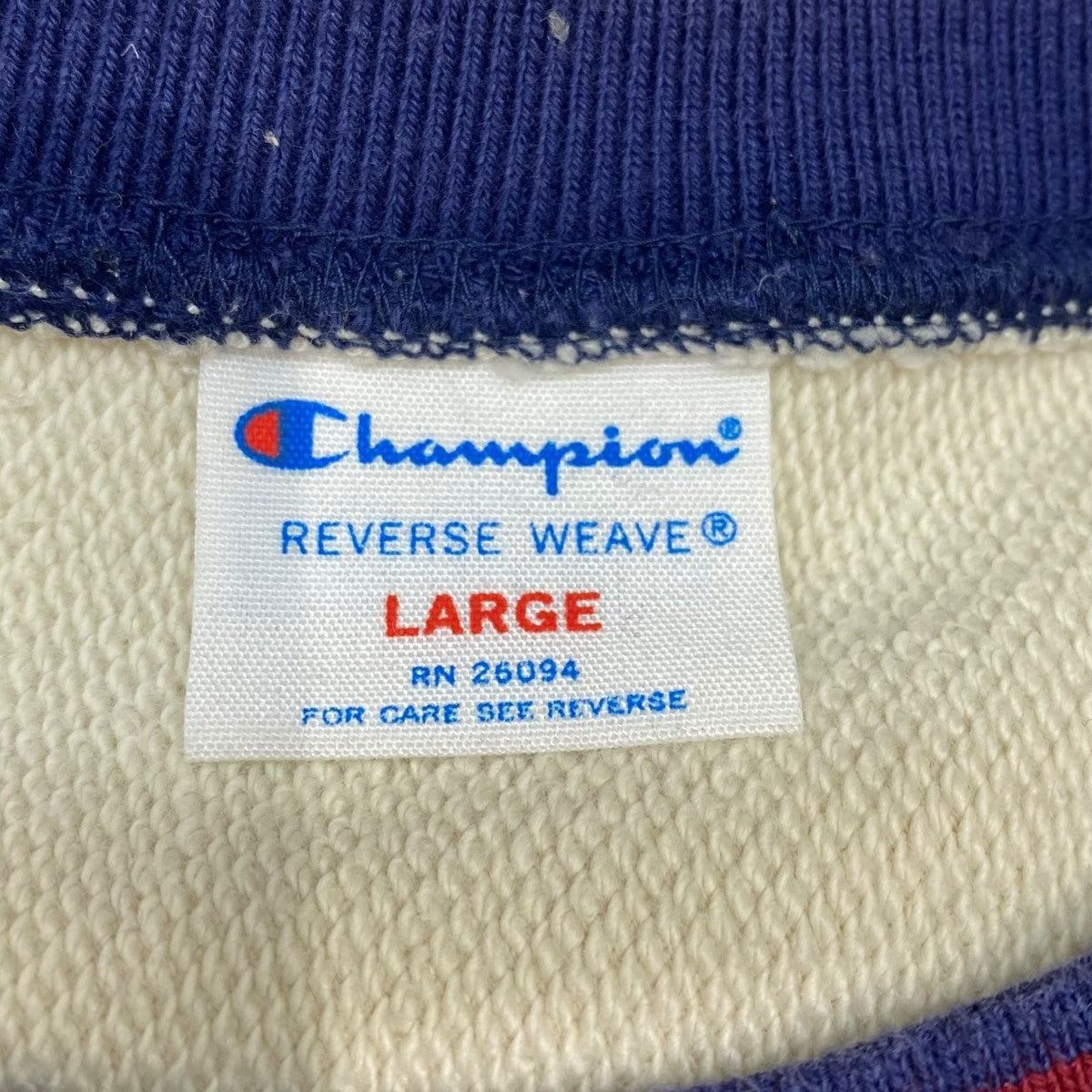 Champion リブラインリバースウィーブC8-U005 古着・中古-5枚目のアイテム画像