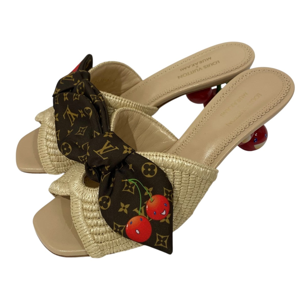 LOUIS VUITTON×村上 隆 シェリーミュールMA0245 25SS 古着・中古-1枚目のアイテム画像