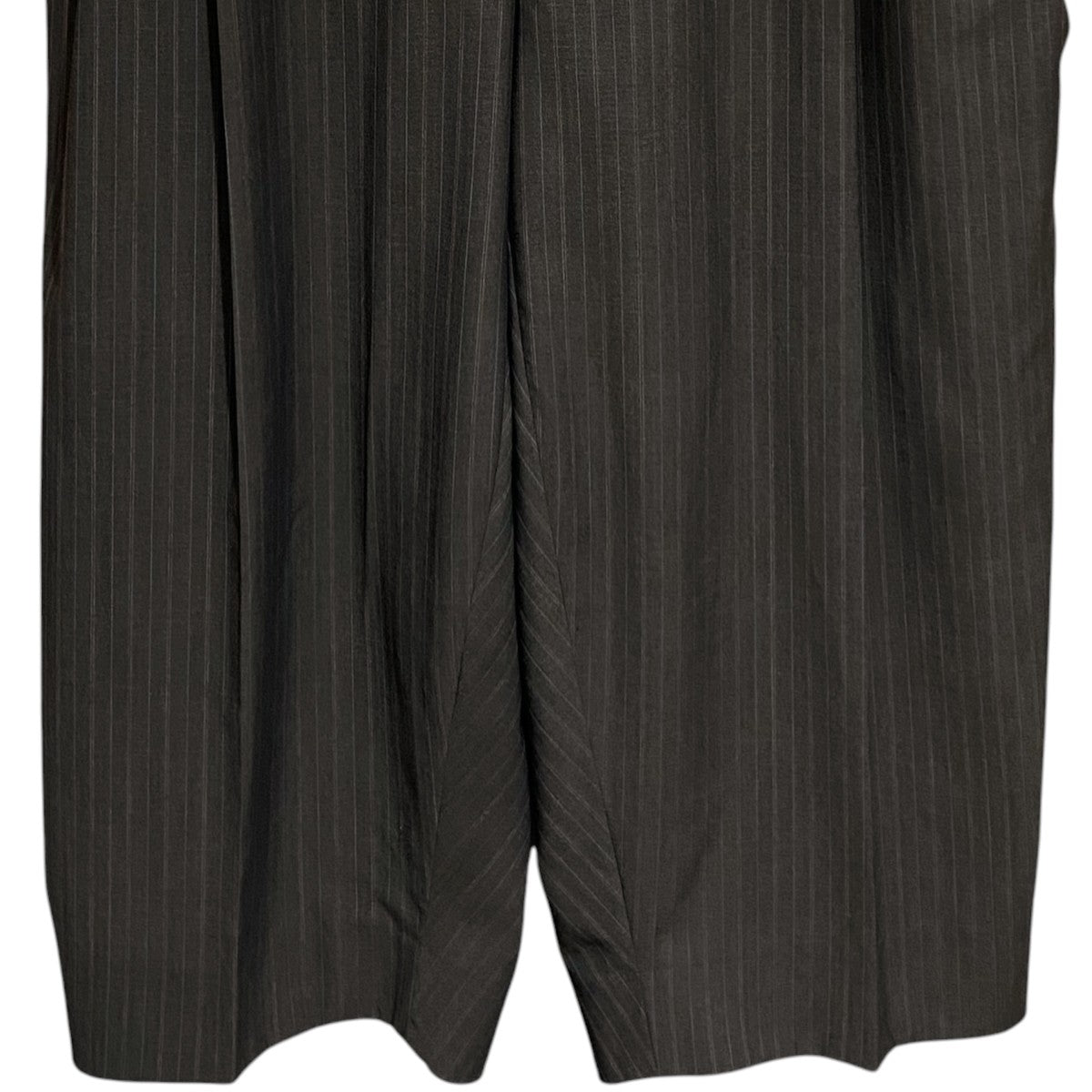 beautiful people Sheer stripe suiting side tuck widepants1545105013 古着・中古-4枚目のアイテム画像