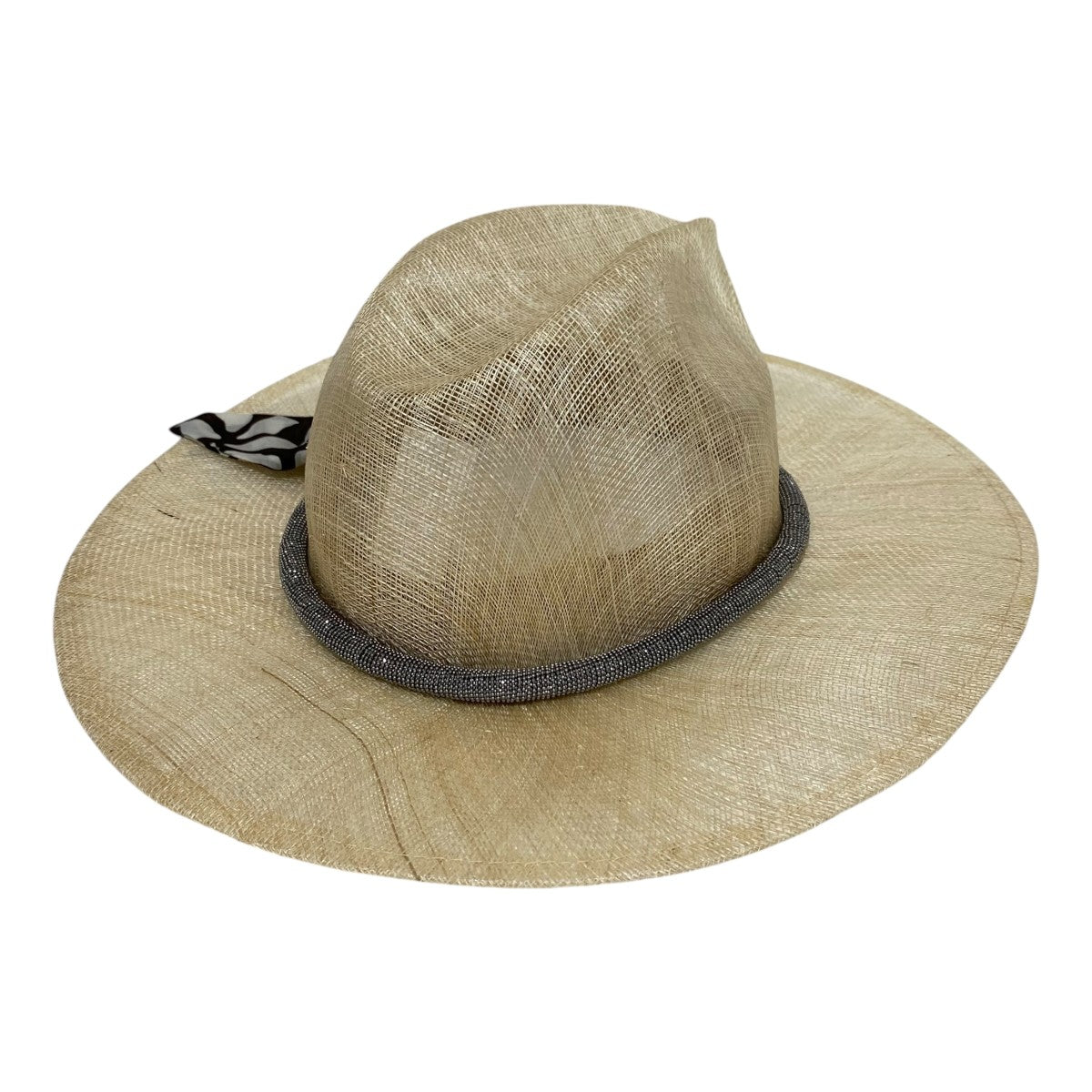 BRUNELLO CUCINELLI モニーレ装飾ハット 古着・中古-2枚目のアイテム画像