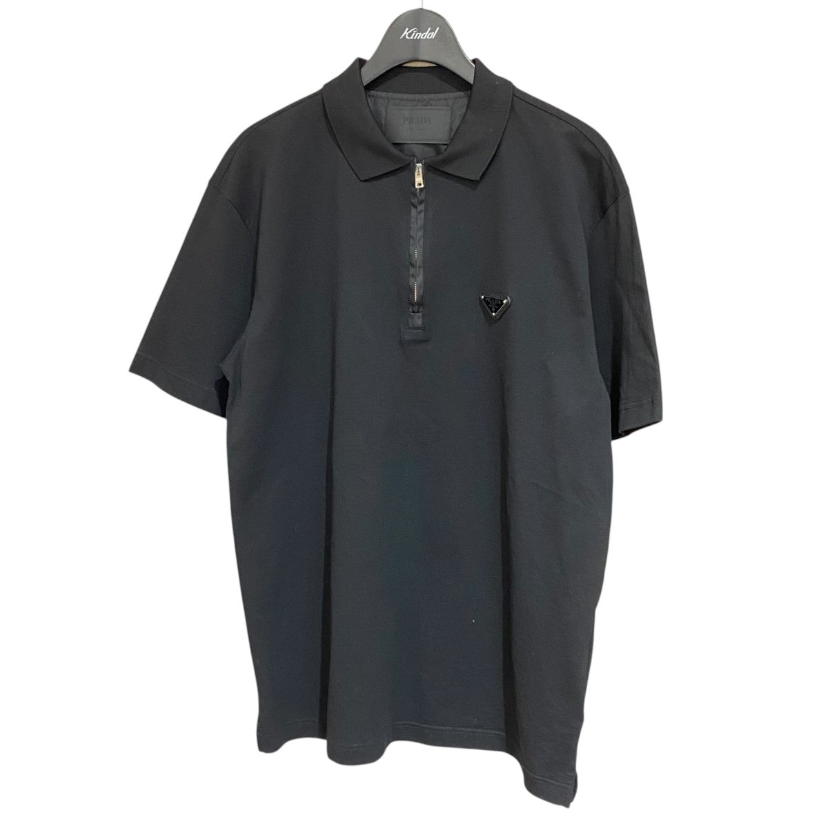 PRADA Re NylonジップポロシャツUJN903 古着・中古-1枚目のアイテム画像