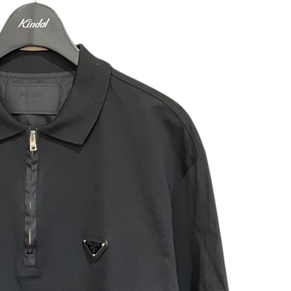 PRADA Re NylonジップポロシャツUJN903 古着・中古-3枚目のアイテム画像