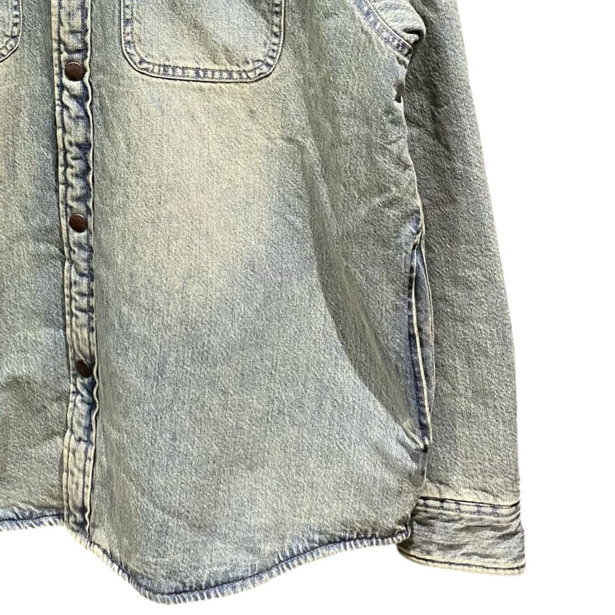 Supreme Faux Shearling Lined Work Shirt 古着・中古-4枚目のアイテム画像