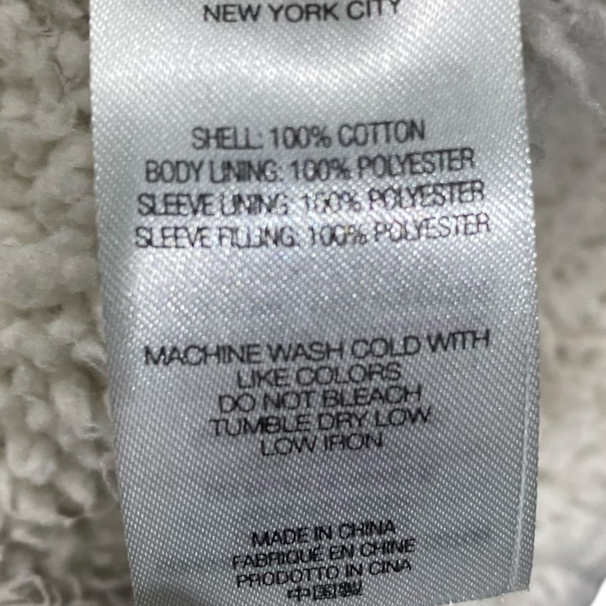Supreme Faux Shearling Lined Work Shirt 古着・中古-5枚目のアイテム画像