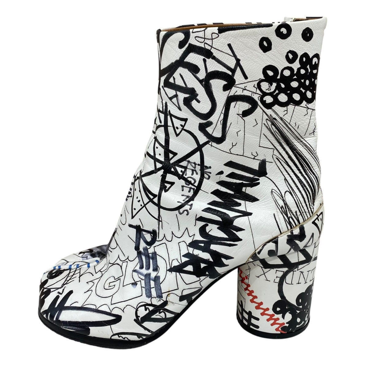 Maison Margiela Graffiti Tabi Boots 古着・中古-2枚目のアイテム画像