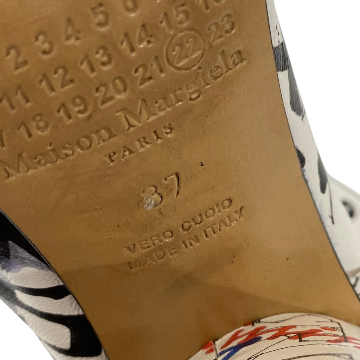 Maison Margiela Graffiti Tabi Boots 古着・中古-5枚目のアイテム画像