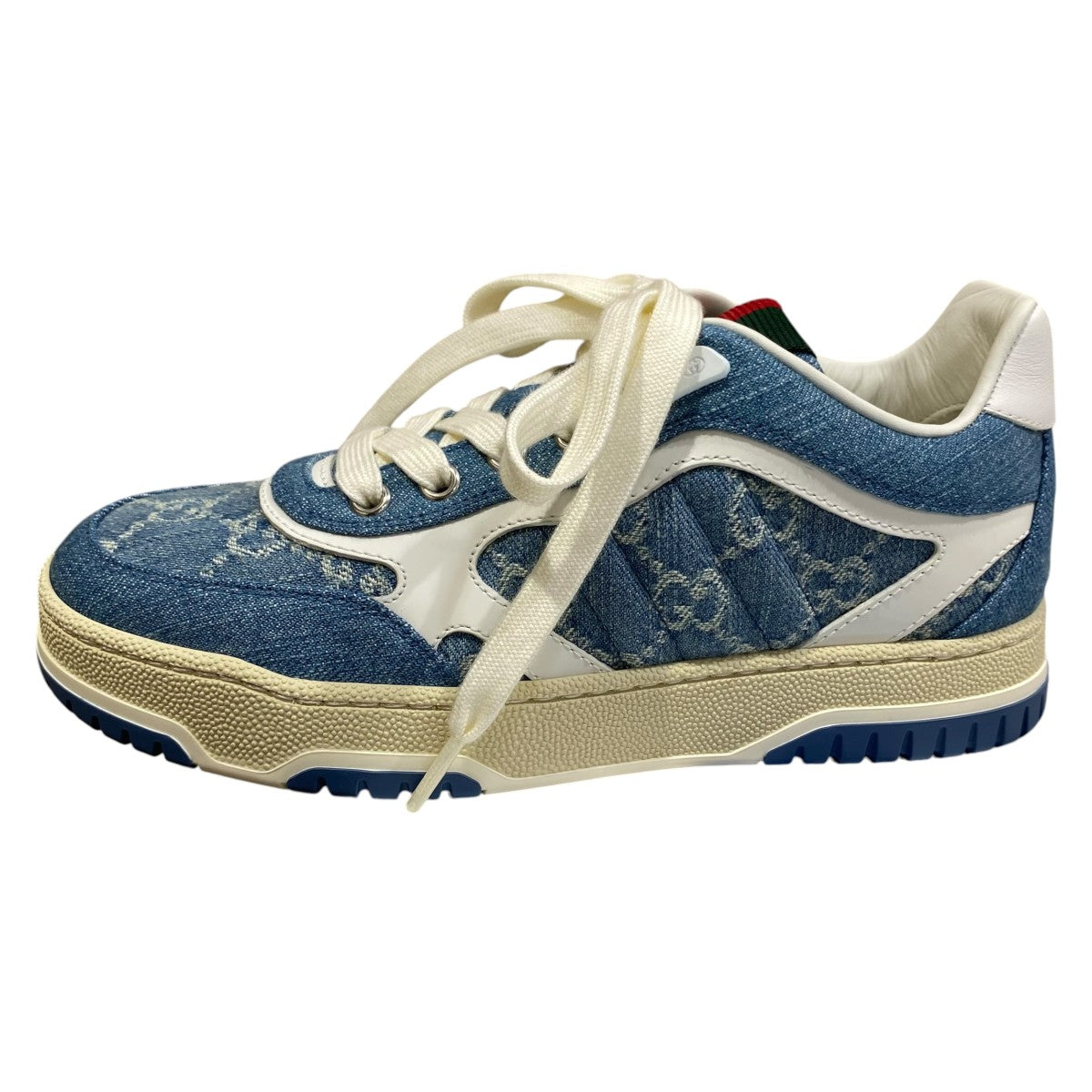 GUCCI リウェブ GGデニムスニーカー838831 古着・中古-2枚目のアイテム画像