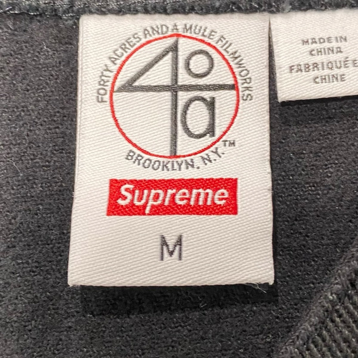 Supreme 40 Acres Twill Baseball Jersey 古着・中古-6枚目のアイテム画像