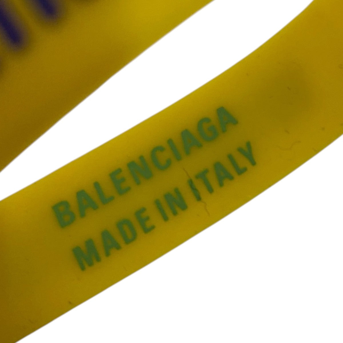 BALENCIAGA 3連 ラバーブレスレット 古着・中古-5枚目のアイテム画像