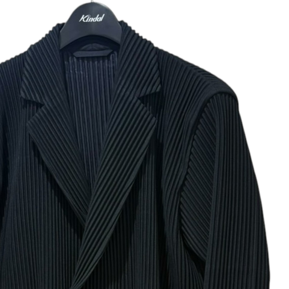 HOMME PLISSE ISSEY MIYAKE プリーツテーラードジャケットHP51JD151 古着・中古-3枚目のアイテム画像