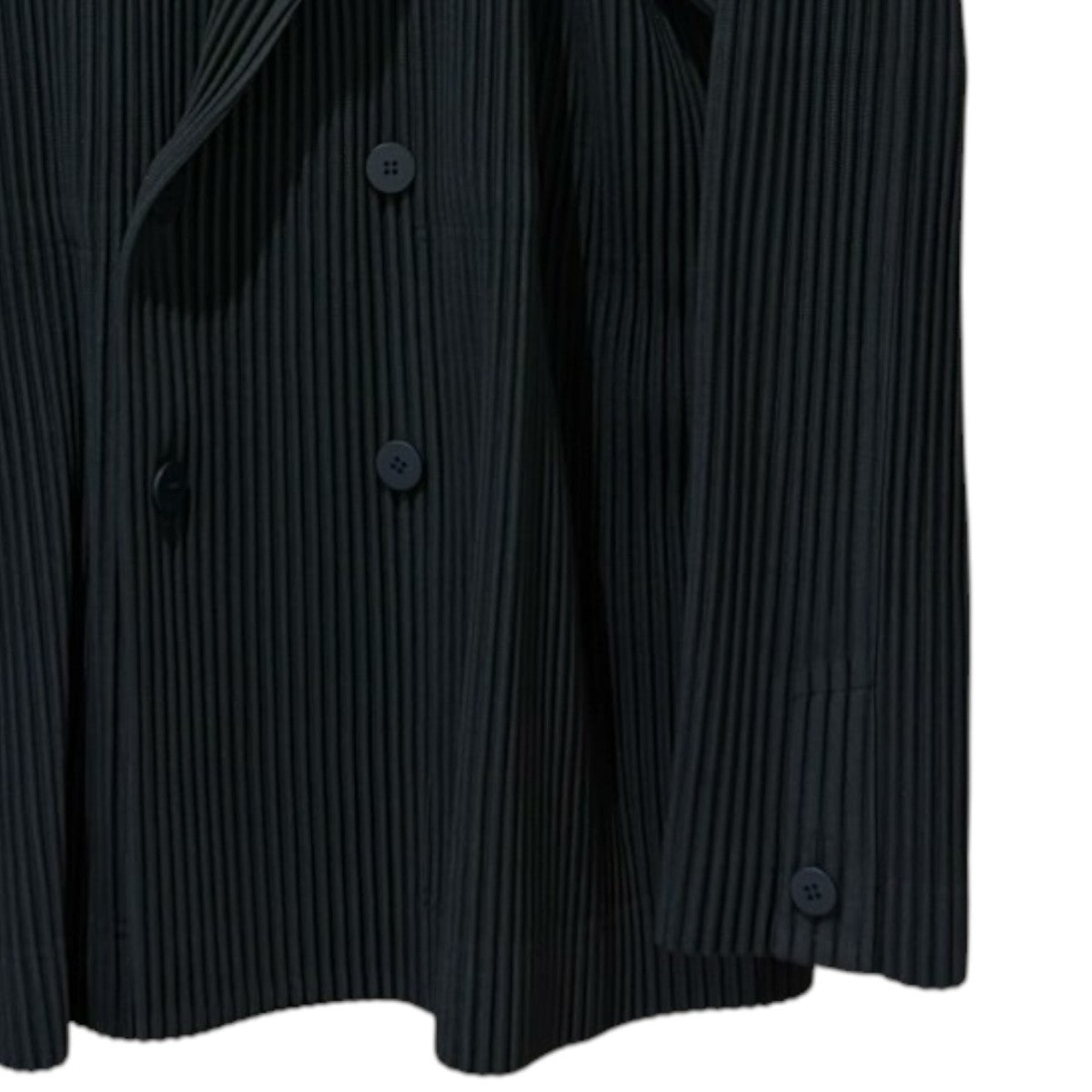 HOMME PLISSE ISSEY MIYAKE プリーツテーラードジャケットHP51JD151 古着・中古-4枚目のアイテム画像