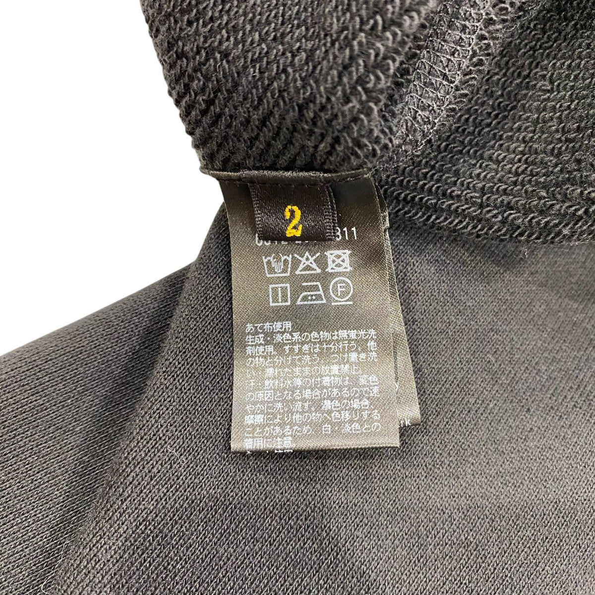 Drawer コットン裏地フーディー6512-299-0311 古着・中古-5枚目のアイテム画像