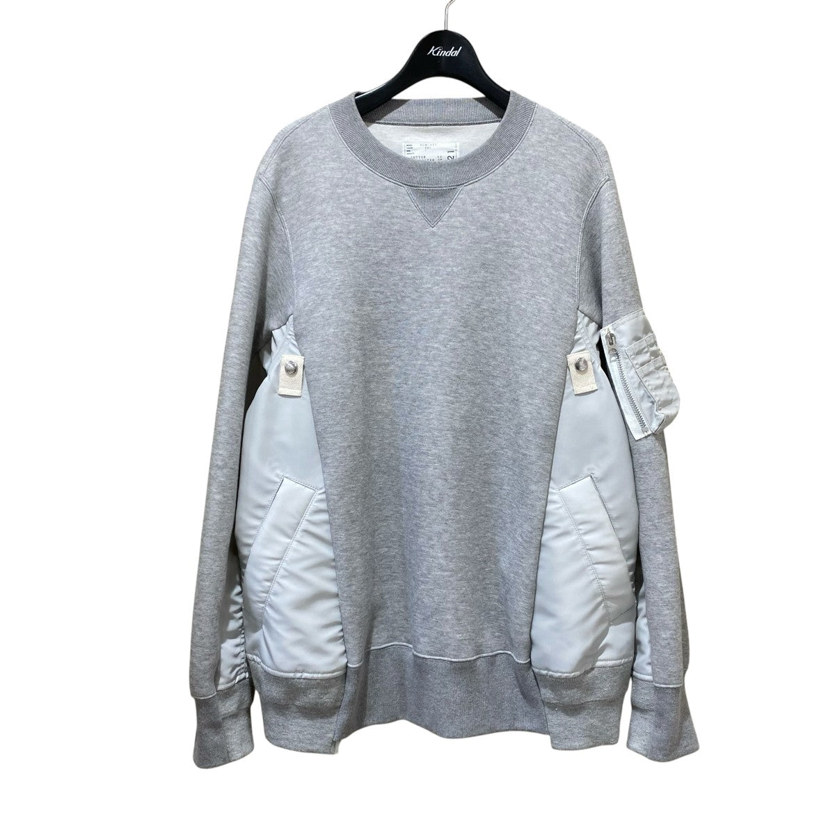 25SSSweat x Nylon Twill PulloverSCM-221
