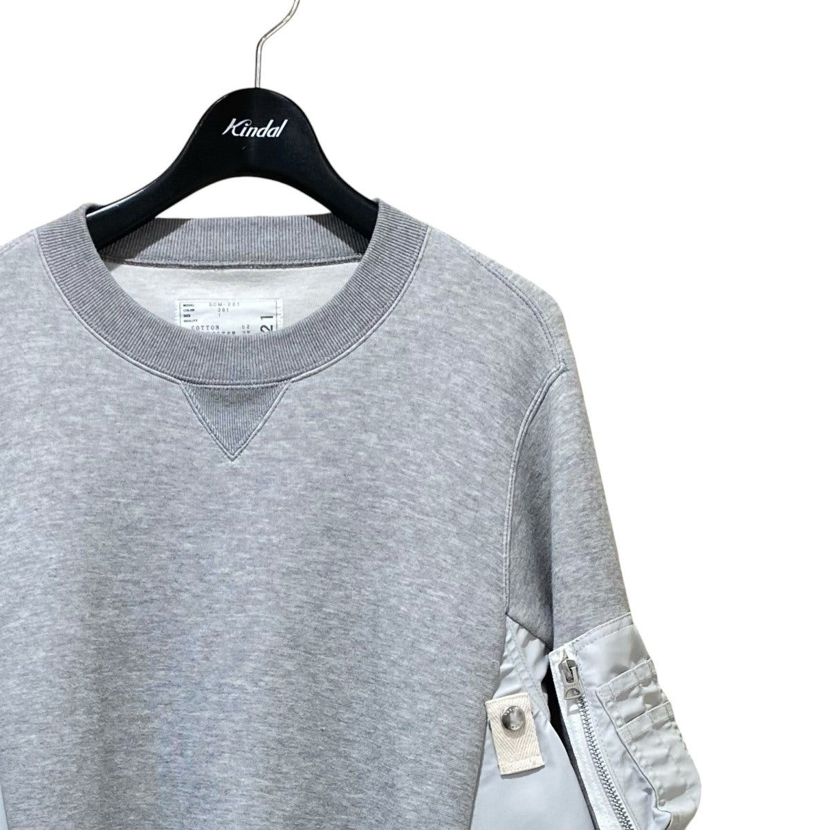 25SSSweat x Nylon Twill PulloverSCM-221